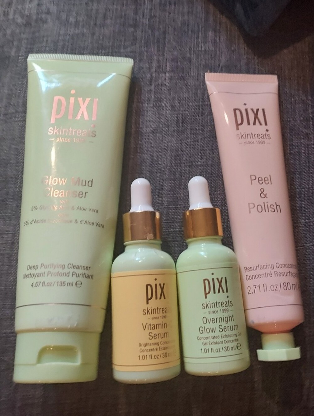 Pixi Glow & Brighten 4-Piece Routine